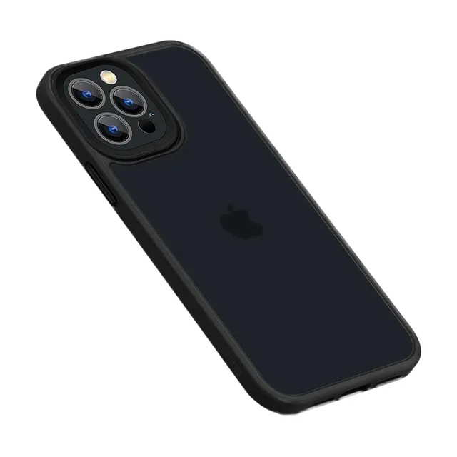 GRIPP Bolt Hard TPU Back Cover for Apple iPhone 14 Pro (Supports Wireless Charging, Black) (OPENBOX)