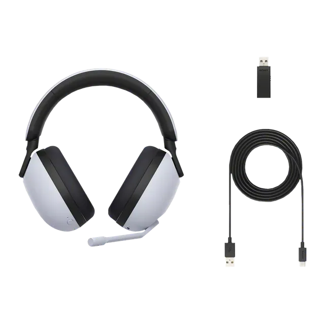 SONY INZONE H7 WH-G700 Bluetooth Gaming Headphone (360 Spatial Sound, Over Ear, White) (OPENBOX)