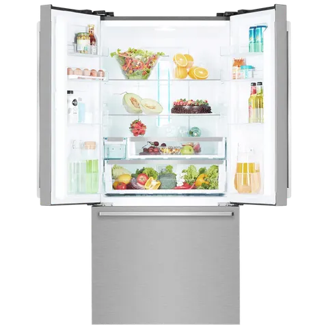 Electrolux UltimateTaste 700 524 Litres Frost Free French Door Refrigerator with NutriFresher Inverter Compressor (EHE5224C-A NIN, Arctic Silver) ( OPENBOX)