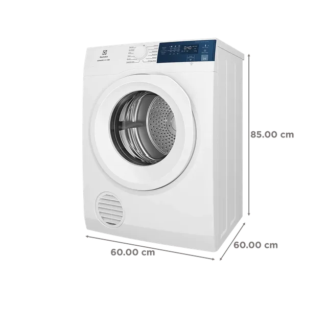 Electrolux UltimateCare 300 7.5 kg Fully Automatic Front Load Dryer (ReverseTumbling Function, EDV754H3WB, White) (OPENBOX)