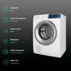 Electrolux 8.5 Kg Fully Automatic Front Load Dryer (UltimateCare 300, EDV854J3WB, ReverseTumbling, White) (OPENBOX)