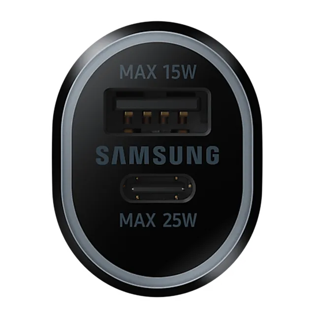 SAMSUNG 40W Type A & Type C 2-Port Fast Charger (Adapter Only, 2-in-1 Charger, Black) (OPENBOX)