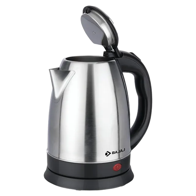 BAJAJ KTX 1500 Watt 1.8 Litre Electric Kettle with Concealed Heating Element (Black) (OPENBOX)