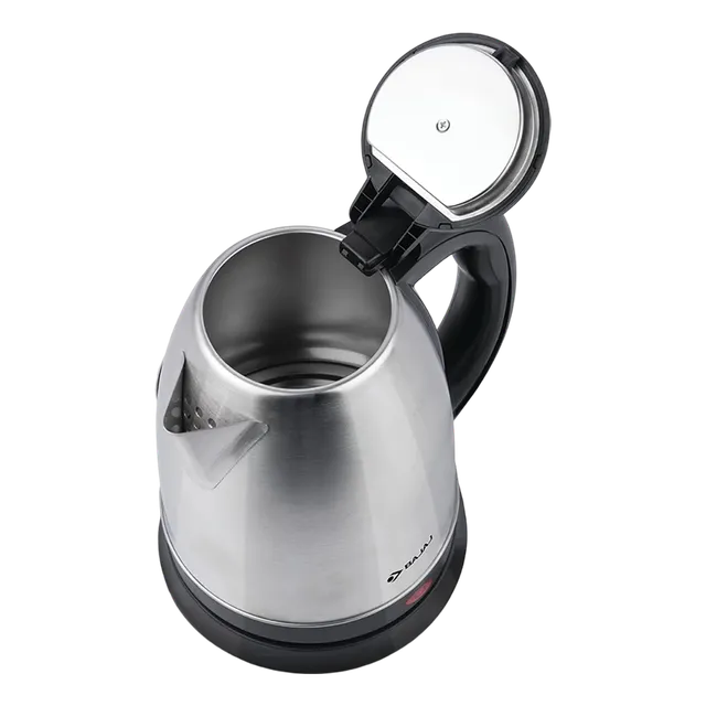 BAJAJ KTX 1500 Watt 1.8 Litre Electric Kettle with Concealed Heating Element (Black) (OPENBOX)
