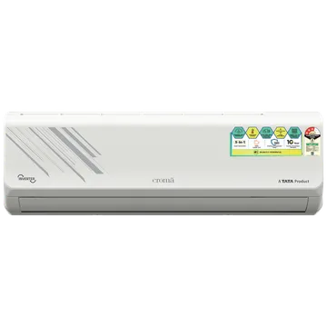 Croma 5 in 1 Convertible 1.5 Ton 3 Star Inverter Split AC with Self Diagnosis (Copper Condenser, CRLA018IND255352) (OPENBOX)