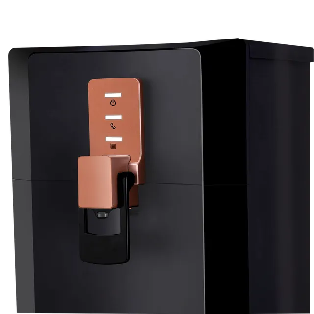 Aquaguard Superio 5L RO + UV + MTDS + SS Smart Water Purifier with Active Copper Zinc Booster Tech and 7 Stage Purification (Black/Metallic Copper) (OPENBOX)