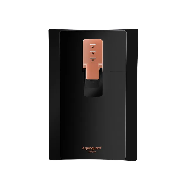 Aquaguard Superio 6L UV + UF Water Purifier with Mineral Guard Technology (Black/Metallic Copper) (OPENBOX)