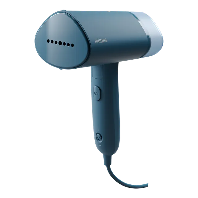 PHILIPS 3000 Series 1000 Watts 100ml Handheld Garment Steamer (Foldable, STH3000/20, Reno Blue) (OPENBOX)