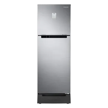 Samsung 236 Litres 2 Star Auto Defrost Double Door Convertible Refrigerator with Convertible Freezer (RT28C3832S8/HL, Elegant Inox)