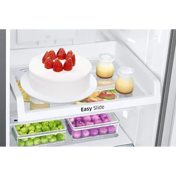 Samsung 236 Litres 2 Star Auto Defrost Double Door Convertible Refrigerator with Convertible Freezer (RT28C3832S8/HL, Elegant Inox) (OPENBOX)