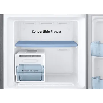 Samsung 236 Litres 2 Star Auto Defrost Double Door Convertible Refrigerator with Convertible Freezer (RT28C3832S8/HL, Elegant Inox) (OPENBOX)