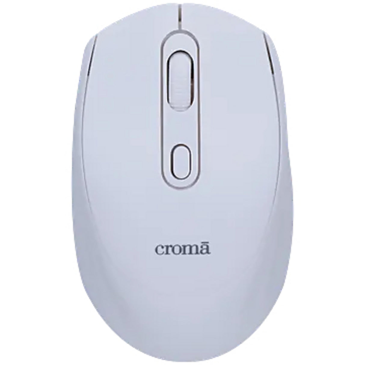 Croma Optical Wireless Mouse (1600 DPI, White) (OPENBOX)