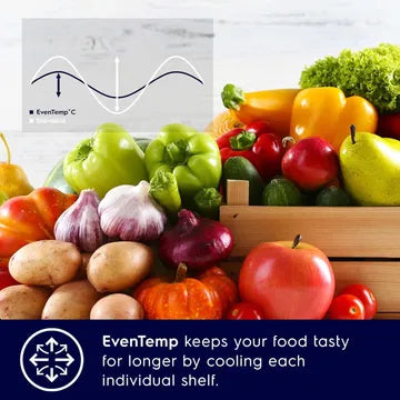 Electrolux UltimateTaste 500 537 Litres 1 Star Frost Free Double Door Refrigerator with Door Alarm (ETE5700C-A, Arctic Silver Steel) (OPENBOX)