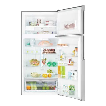 Electrolux UltimateTaste 500 537 Litres 1 Star Frost Free Double Door Refrigerator with Door Alarm (ETE5700C-A, Arctic Silver Steel) (OPENBOX)