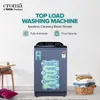 Croma 11 kg 5 Star Inverter Fully Automatic Top Load Washing Machine ( In-built Heater, Mid Black) (OPENBOX)