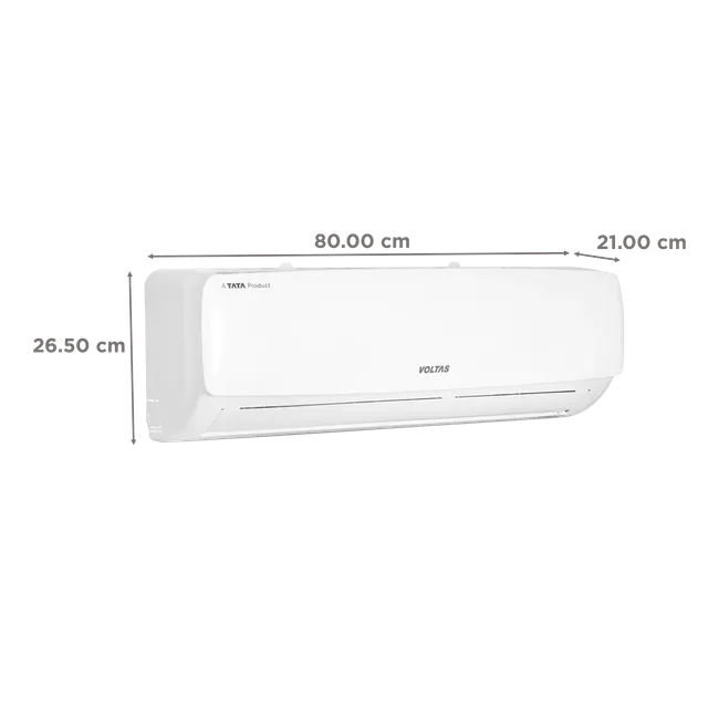 VOLTAS Vertis Elite 5 in 1 Convertible 1 Ton 3 Star Inverter Split AC with 4-Way Swing (2023 Model, Copper Condenser, 123V Vertis Elite Marvel) (OPENBOX)