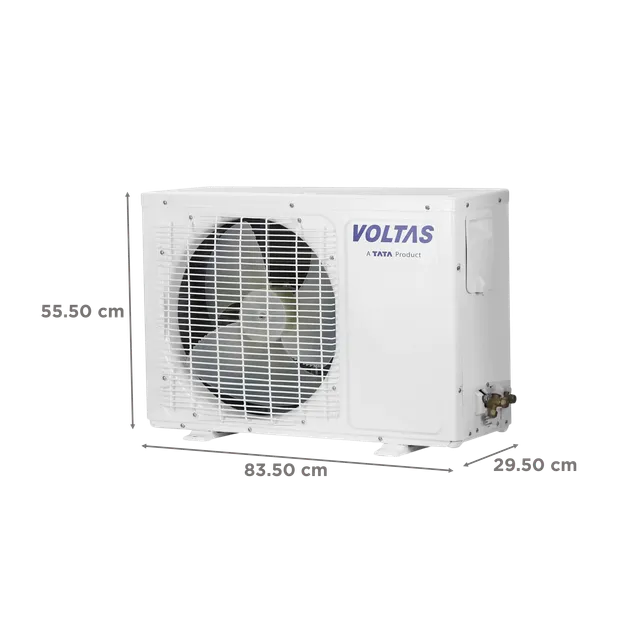 VOLTAS Vertis Elite 5 in 1 Convertible 1 Ton 3 Star Inverter Split AC with 4-Way Swing (2023 Model, Copper Condenser, 123V Vertis Elite Marvel) (OPENBOX)