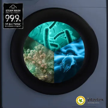 SAMSUNG 12 kg 5 Star Inverter Fully Automatic Front Load Washing Machine (WW12T504DAB/TL, Built-In Heater, Black Caviar) (OPENBOX)