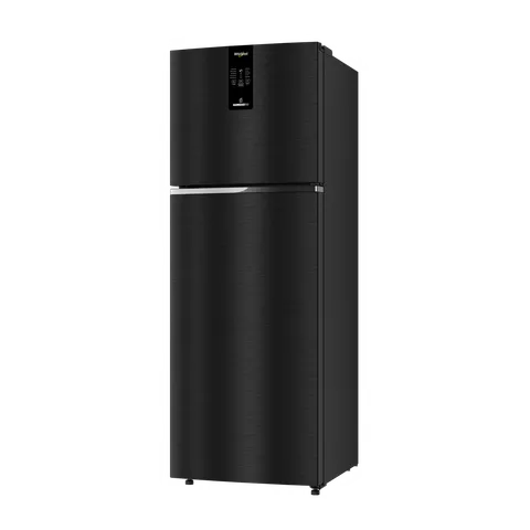 Whirlpool Intellifresh Pro 375 327 Litres 2 Star Frost Free Double Door Convertible Refrigerator with 6th Sense Technology (Grey) (OPENBOX)