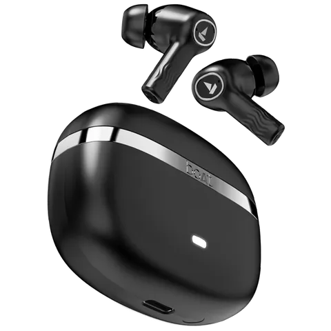 boAt Nirvana Ion TWS Earbuds with Environmental Noise Cancellation (IPX4 Water Resistant, 120 Hours Playback, Charcoal Black) (OPENBOX)