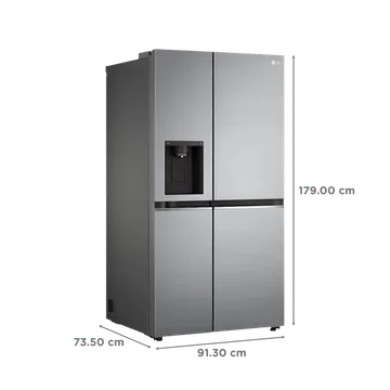 LG SBS 635L GL-L257CPZX SS 3S (OPENBOX)