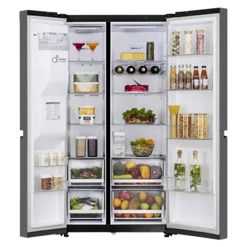 LG SBS 635L GL-L257CMCX MTBLK 3S (OPENBOX)