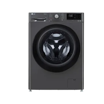 LG 8 Kg 5 Star Inverter Fully Automatic Front Load Washing Machine (FHP1208A5M.AMBQEIL, In-built Heater, Middle Black) (OPENBOX)