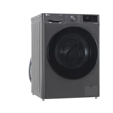 LG 8 Kg 5 Star Inverter Fully Automatic Front Load Washing Machine (FHP1208A5M.AMBQEIL, In-built Heater, Middle Black) (OPENBOX)