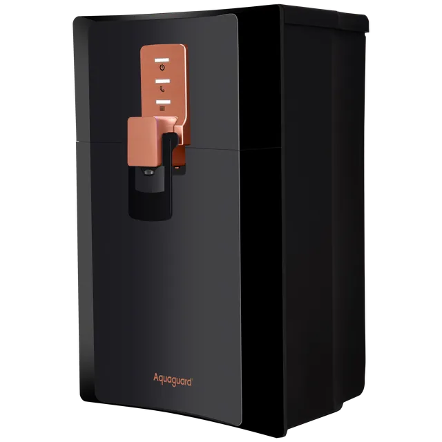 Aquaguard Premier 6.2L UV + UF Water Purifier with 5 Stage Purification (Black and Copper) (OPENBOX)