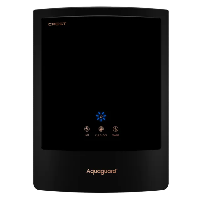 Aquaguard Crest UV Hot & Cold Water Purifier with Touch Sense Technology (Black) (OPENBOX)