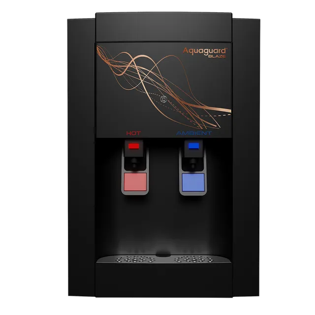 Aquaguard Blaze 4L UV + UF Hot & Cold Water Purifier with Chemiblock Technology (Black) (OPENBOX)