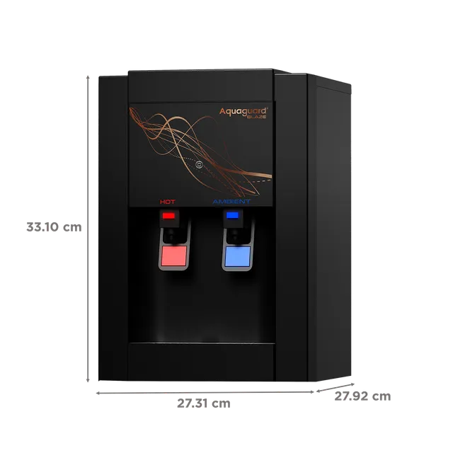 Aquaguard Blaze 4L UV + UF Hot & Cold Water Purifier with Chemiblock Technology (Black) (OPENBOX)