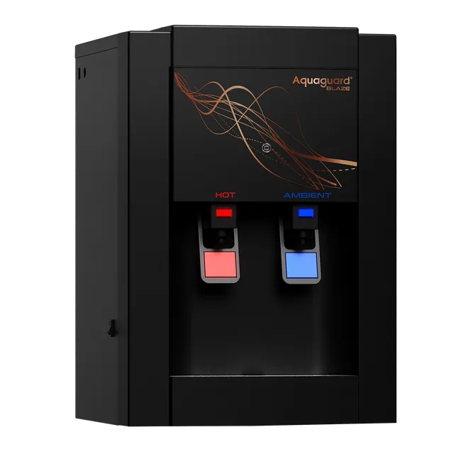 Aquaguard Blaze 4L UV + UF Hot & Cold Water Purifier with Chemiblock Technology (Black) (OPENBOX)