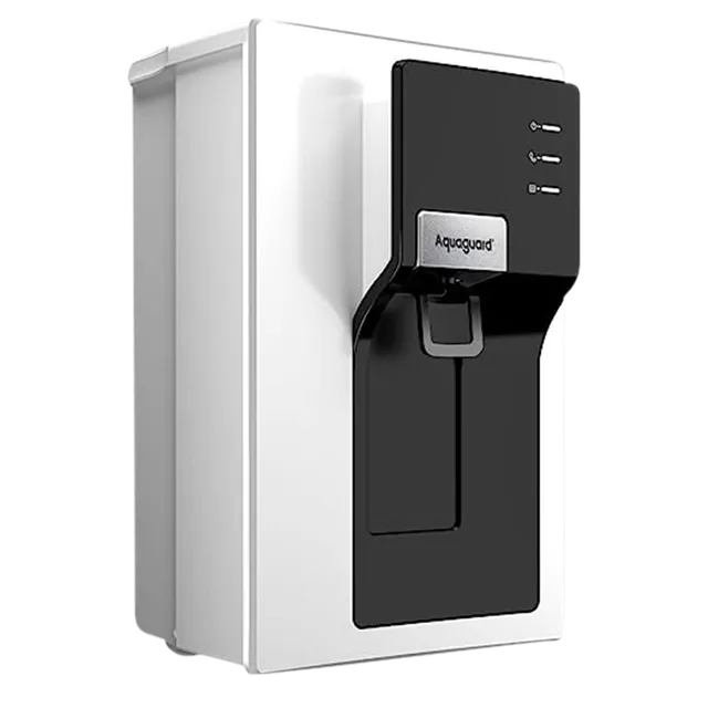 Aquaguard Astor 6.2L RO + UV + MTDS + Alkaline Smart Water Purifier with 9 Stage Purification (Black & White) (OPENBOX)