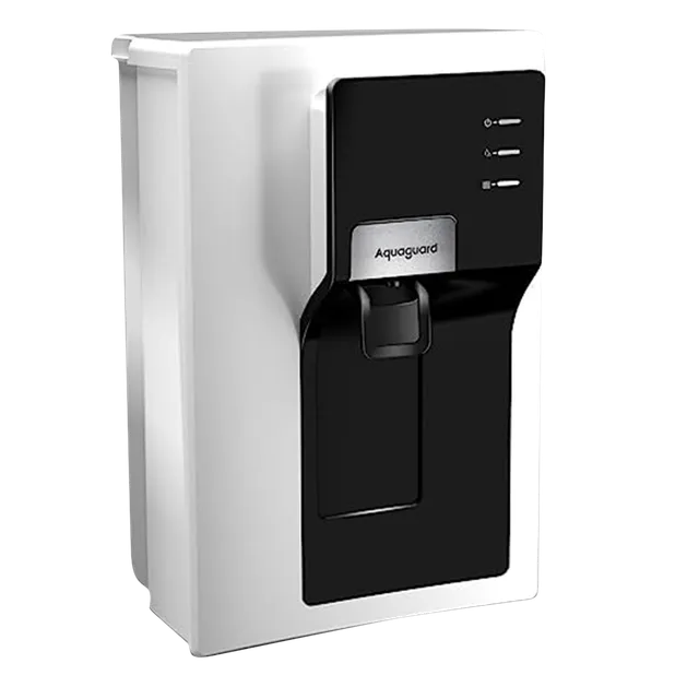 Aquaguard Astor 6.2L RO + UV + MTDS + Alkaline Smart Water Purifier with 9 Stage Purification (Black & White) (OPENBOX)