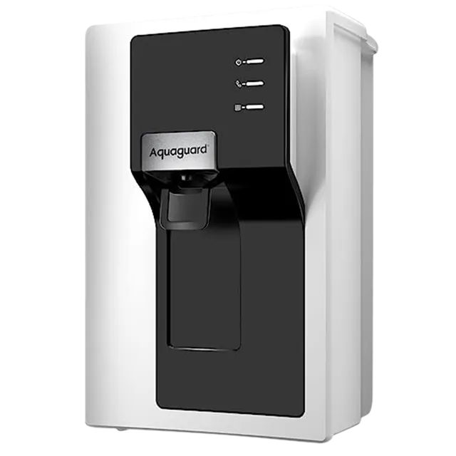 Aquaguard Astor 6.2L RO + UV + MTDS + Alkaline Smart Water Purifier with 9 Stage Purification (Black & White) (OPENBOX)
