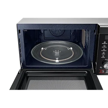 SAMSUNG 32L Convection Microwave Oven with SLIM FRY Technology (MC32A7056QT/TL, Black) (OPENBOX)