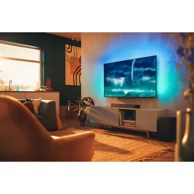 PHILIPS 620W Bluetooth Soundbar with Remote (Dolby Atmos, 3.1 Channel, Black) (OPENBOX)