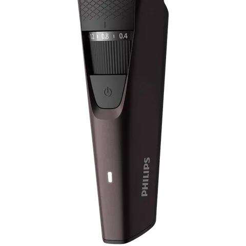 PHILIPS 3000 Series Rechargeable Cordless Wet & Dry Trimmer for Beard & Moustache with 20 Length Settings for Men (60min Runtime, LED Charge Indicator, Wine) (OPENBOX)