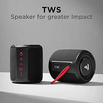 boAt Stone 358 10W Portable Bluetooth Speaker (IPX7 Water Resistant, Multi-Compatibility Modes, Mono Speaker, Black) (OPENBOX)