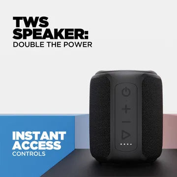 boAt Stone 358 10W Portable Bluetooth Speaker (IPX7 Water Resistant, Multi-Compatibility Modes, Mono Speaker, Black) (OPENBOX)