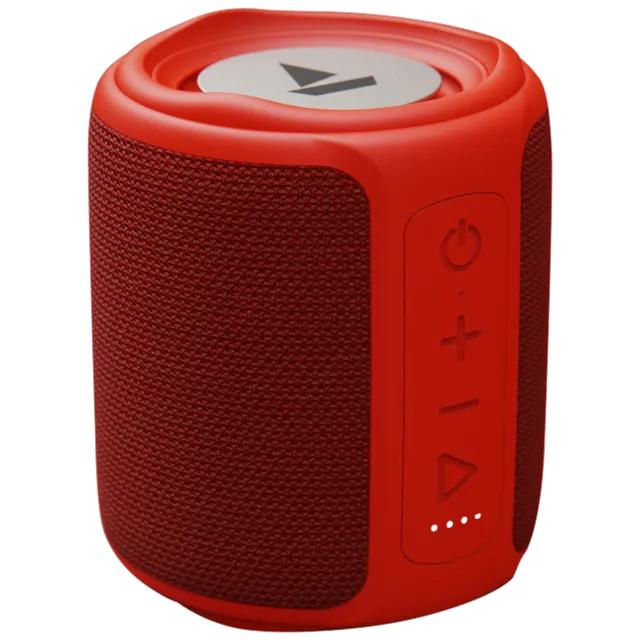 boAt Stone 358 10W Portable Bluetooth Speaker (IPX7 Water Resistant, Multi-Compatibility Modes, Stereo Channel, Rose Red)-OPEN BOX