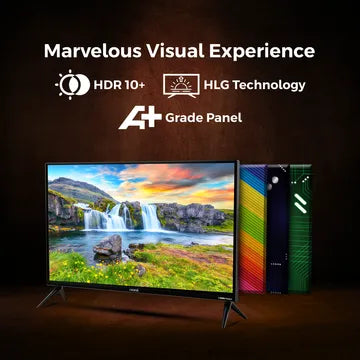 Croma 109 cm (43 inch) 4K Ultra HD LED Google TV with Bezel Less Display (OPENBOX)
