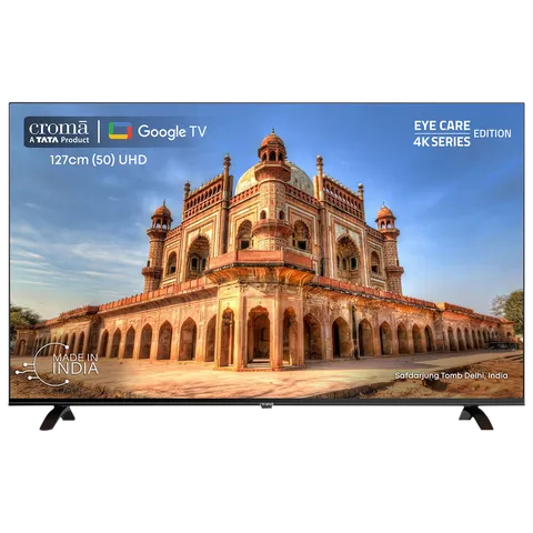 Croma 127 cm (50 inch) 4K Ultra HD LED Google TV (model 50UGC24601) (OPENBOX)