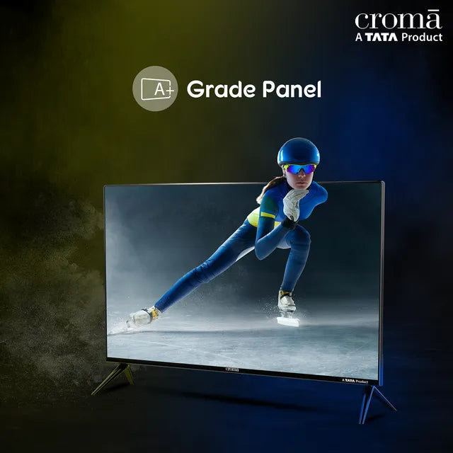 Croma 109 cm (43 inch) Full HD LED Smart TV with Bezel Less Display (CREL43FSD24601, 2023 Model) (OPENBOX)