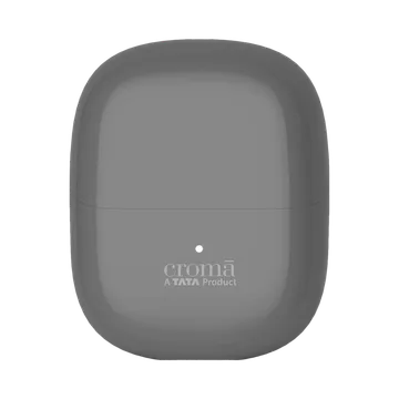 Croma TWS Earbuds with Environmental Noise Cancellation (IPX4 Water Resistant, Fast Charging, Grey Blue) (OPENBOX)