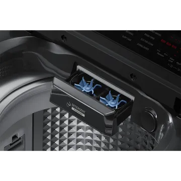 SAMSUNG 8 kg 5 Star Inverter Fully Automatic Top Load Washing Machine (WA80BG4542BDTL, Diamond Drum, Dark Gray) (OPENBOX)