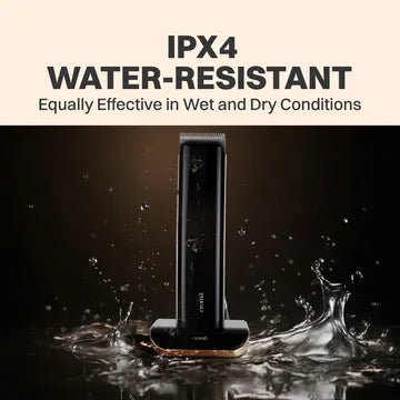 Croma 4 in 1 Rechargeable Cordless Wet and Dry Trimmer for Beard for Men (Self Sharpening Technology, Black) (OPENBOX)