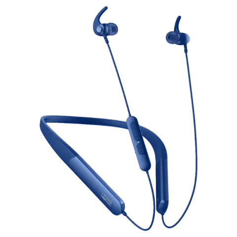 Croma Neckband with Environmental Noise Cancellation (IPX4 Water Resistant, Dual Device Pairing, Blue) (OPENBOX)