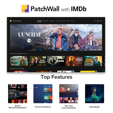 Xiaomi LED 80cm (32 inches) Smart TV HD model ELA32M8EAIN (OPENBOX)